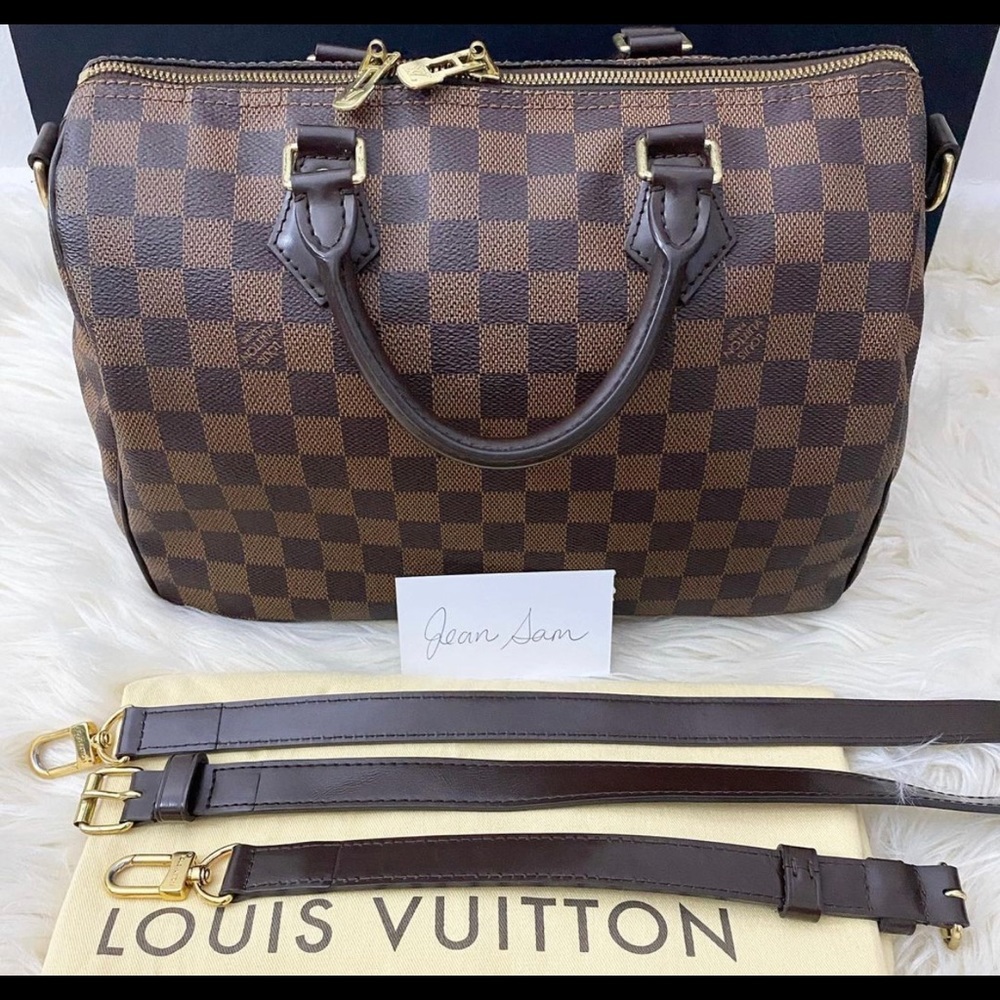 Louis Vuitton Speedy B 30 Damier Ebene
